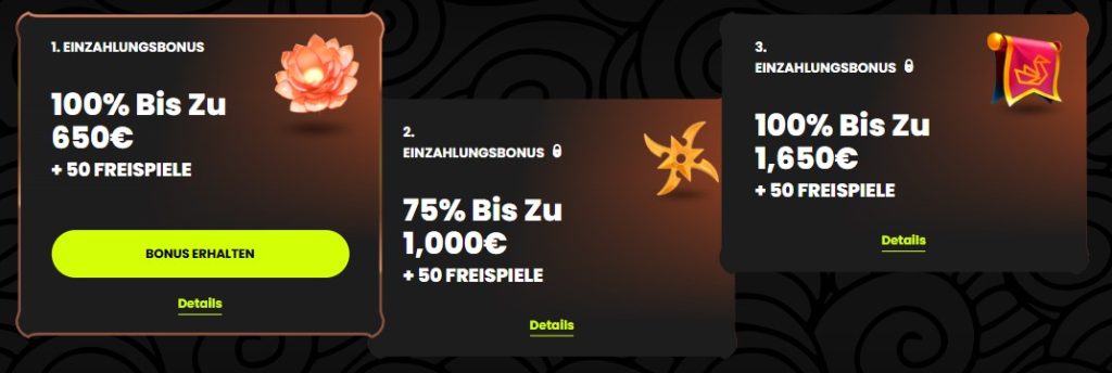 spin samurai erzahlungsbonus
