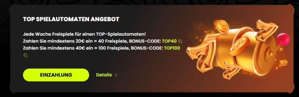 spin samurai top angebot